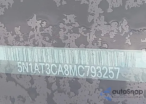 2021 Nissan Rogue Sl Fwd from USA, damaged, VIN 5N1AT3CA8MC793257